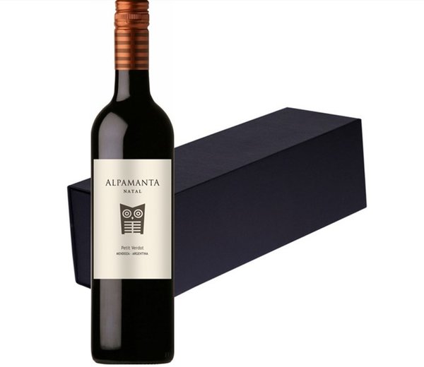 Alpamanta Natal Petit Verdot 1 fles wijngeschenk Biologische wijn